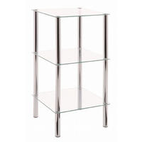 REGAL Chromfarben  - Chromfarben, KONVENTIONELL, Glas/Kunststoff (39/77/39cm)