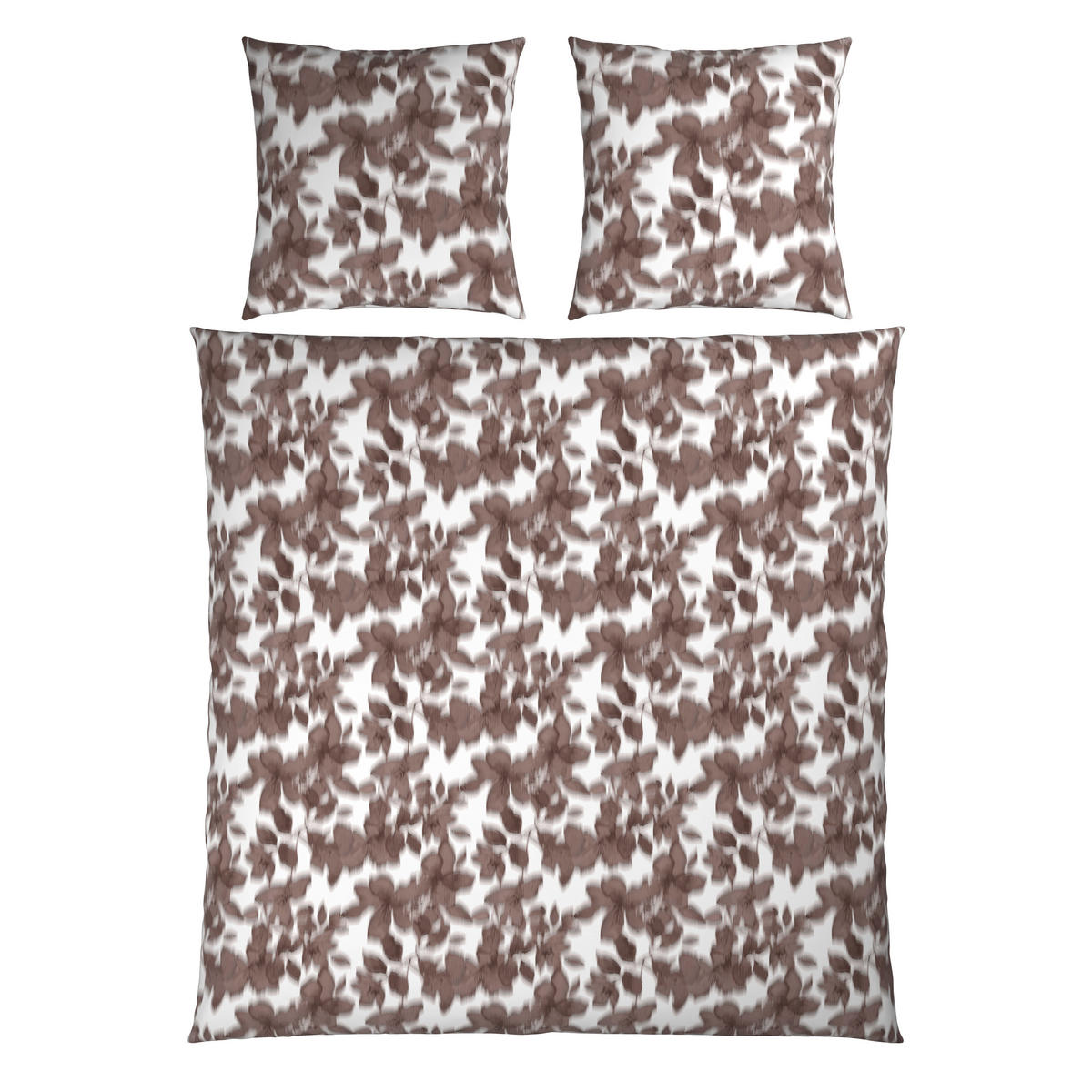 BETTWÄSCHE Satin 200/200 cm  - Braun, Textil (200/200cm) - Bio:Vio