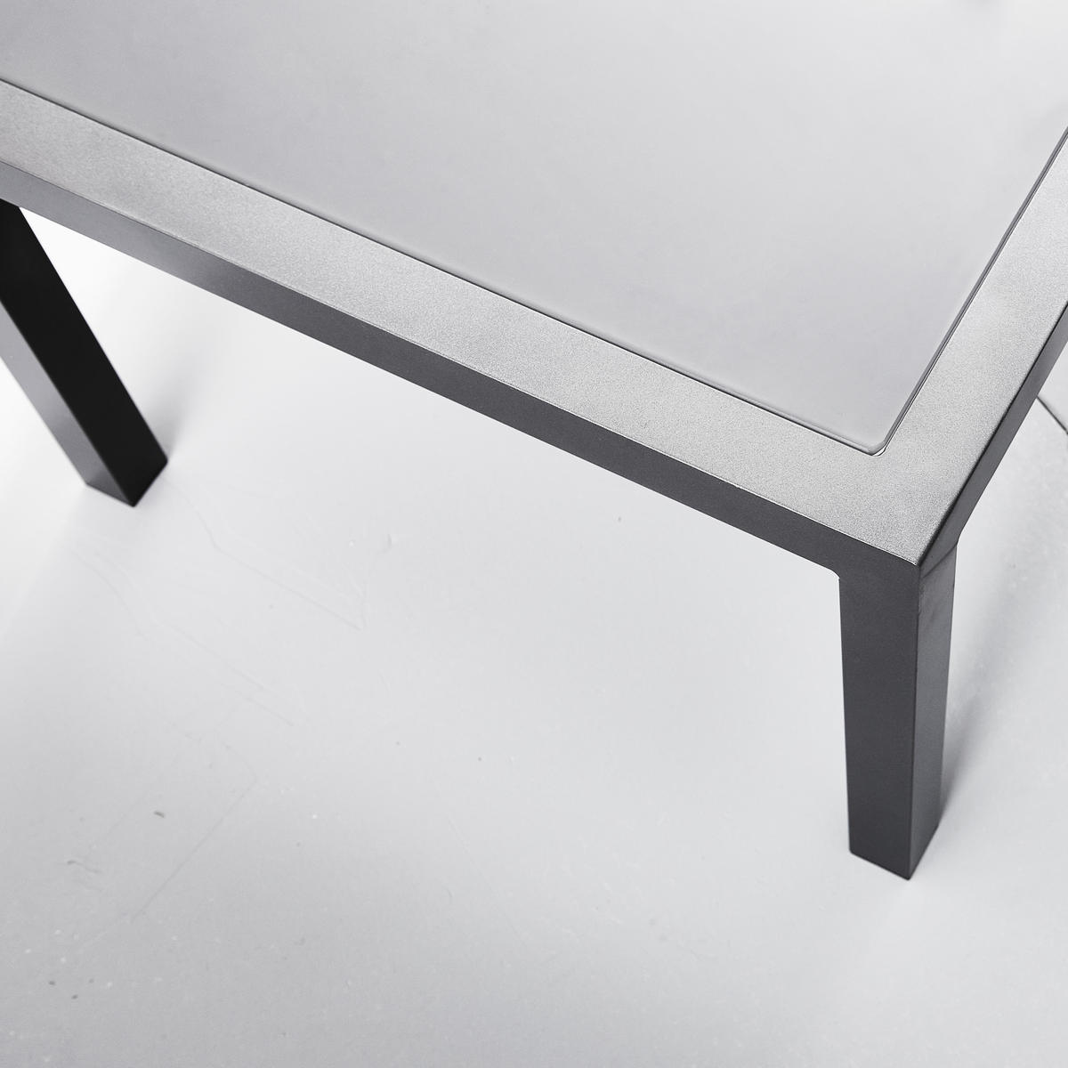 MOBILIER TERASĂ ȘI LOUNGE 18 piese  182/182 cm   - gri închis, Design, sticlă/metal (182/182cm) - Ambia Garden