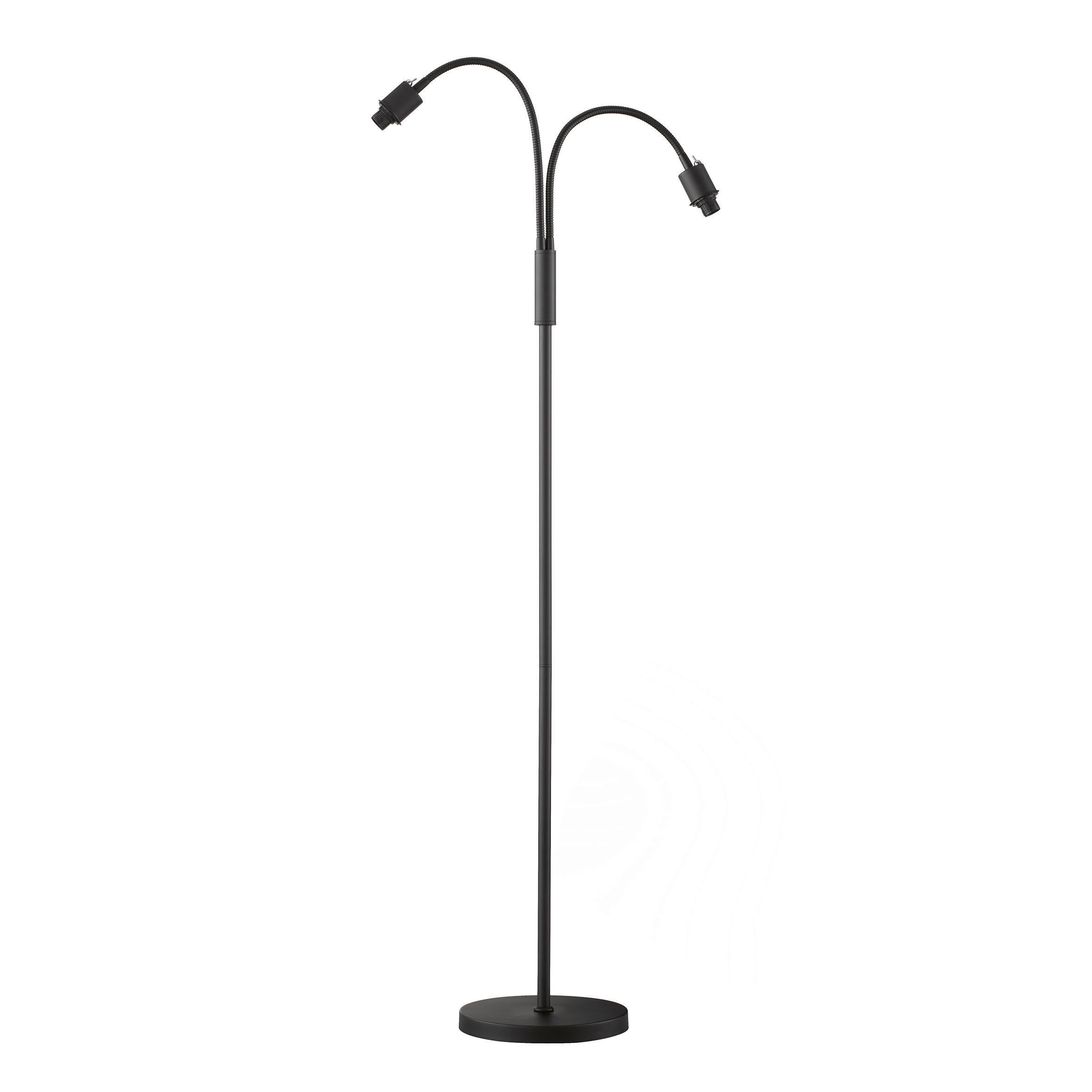 GOLVLAMPA Modular S    - svart, Basics, metall (145cm) - Fischer & Honsel