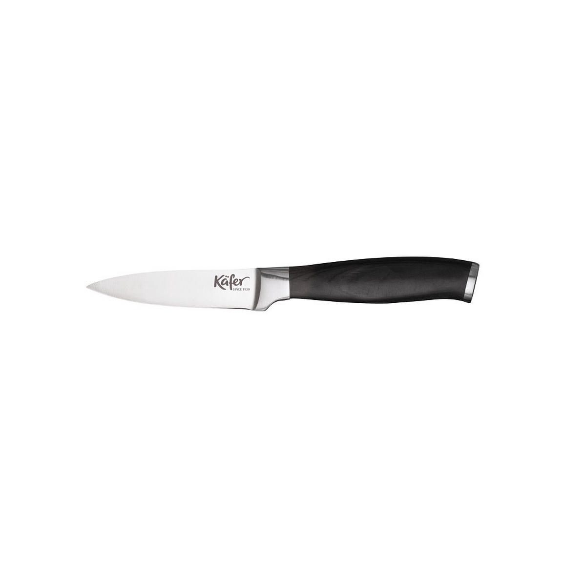 MESSERBLOCK 5-teilig  - Schwarz, Basics - Käfer