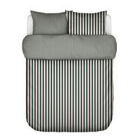 BETTWÄSCHE CLASSIC STRIPE Satin 135/200 cm  - Dunkelgrün, Basics, Textil (135/200cm) - Marc O'Polo