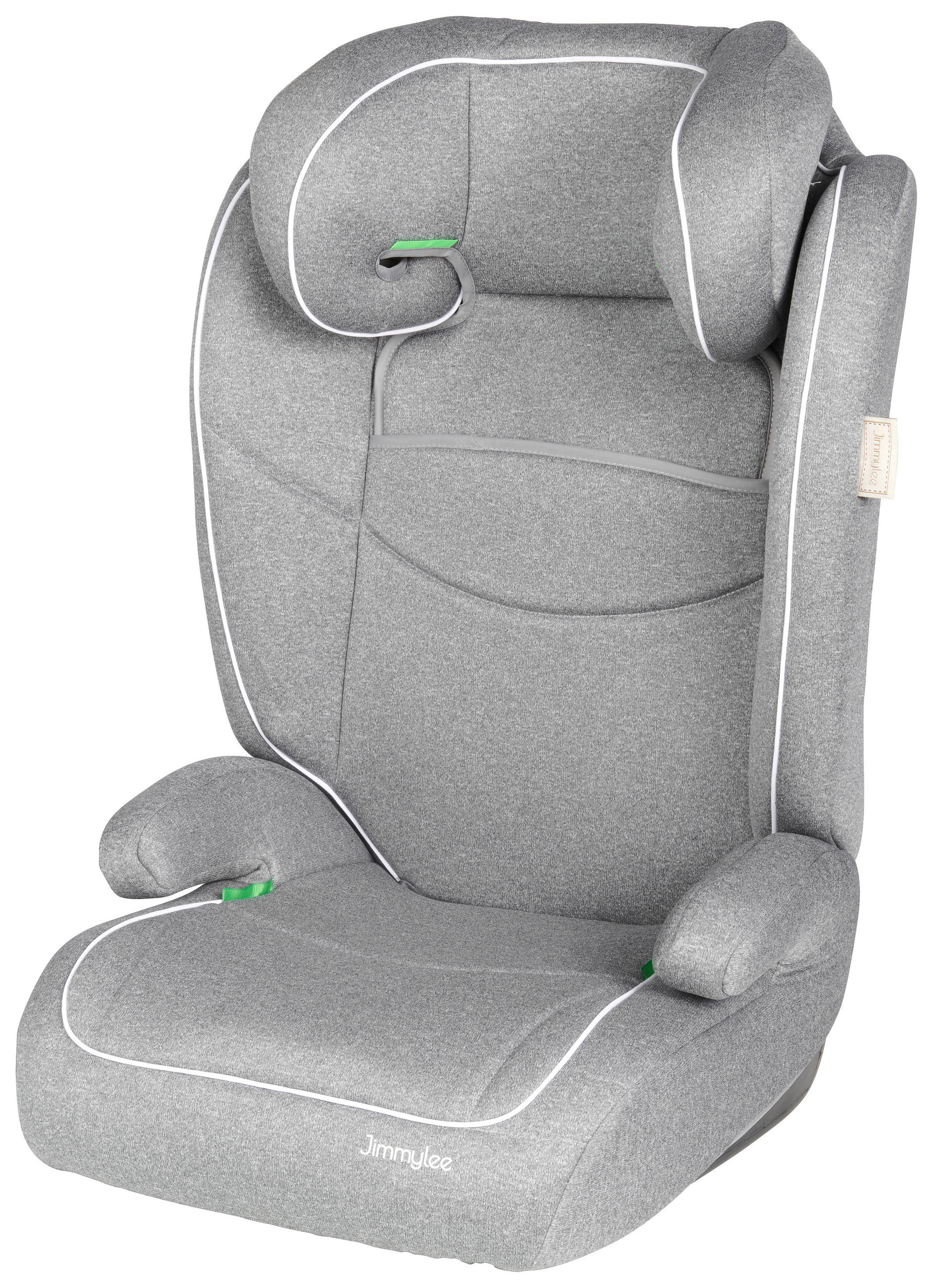 KINDERAUTOSITZ  - Hellgrau, Basics, Kunststoff/Textil (44/63/48cm) - Jimmylee