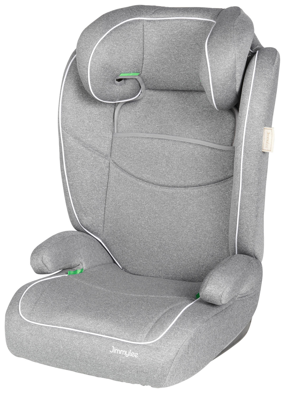 KINDERAUTOSITZ  - Hellgrau, Basics, Kunststoff/Textil (44/63/48cm) - Jimmylee