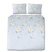 BETTWÄSCHE 3-teilig Satin 200/200 cm  - Blau, Design, Textil (200/200cm) - Florella