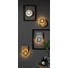 LED-WANDLEUCHTE - Goldfarben, Design, Kunststoff/Metall (18/18/6,5cm) LED-WANDLEUCHTE - Goldfarben, Design, Kunststoff/Metall (18/18/6,5cm)