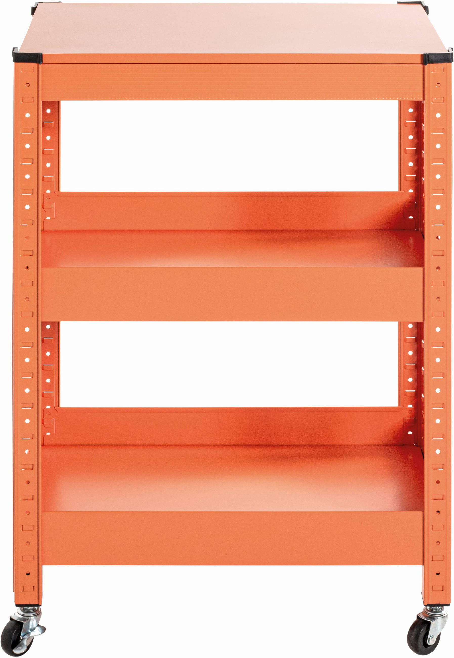 SERVIERWAGEN Orange  - Orange, Design, Metall (50/32/75cm)