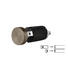 ENDSTÜCK - Bronzefarben, Basics, Kunststoff/Metall (2,5/5,2cm) - Homeware ENDSTÜCK - Bronzefarben, Basics, Kunststoff/Metall (2,5/5,2cm) - Homeware
