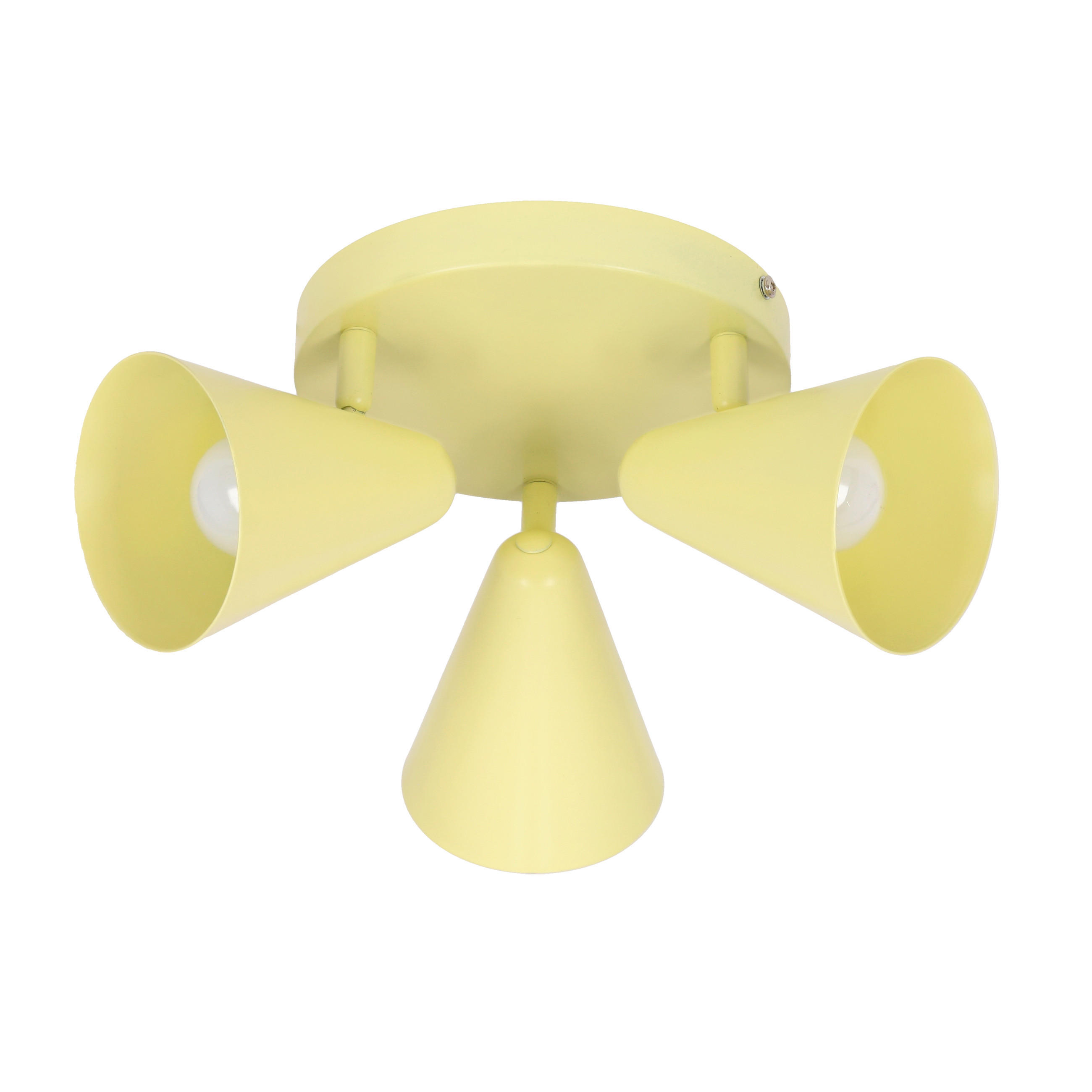 TAKSPOTLIGHT Amor 34/34/16 cm   - ljusgul, Trend, metall (34/34/16cm)