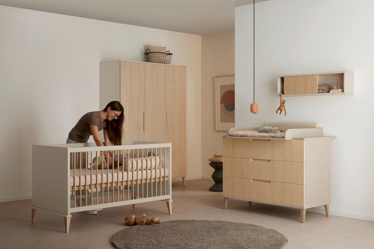 DJEČJI KREVETIĆ  Jonte  - bež, Basics, drvni materijal/drvo (148/76/88cm) - Paidi