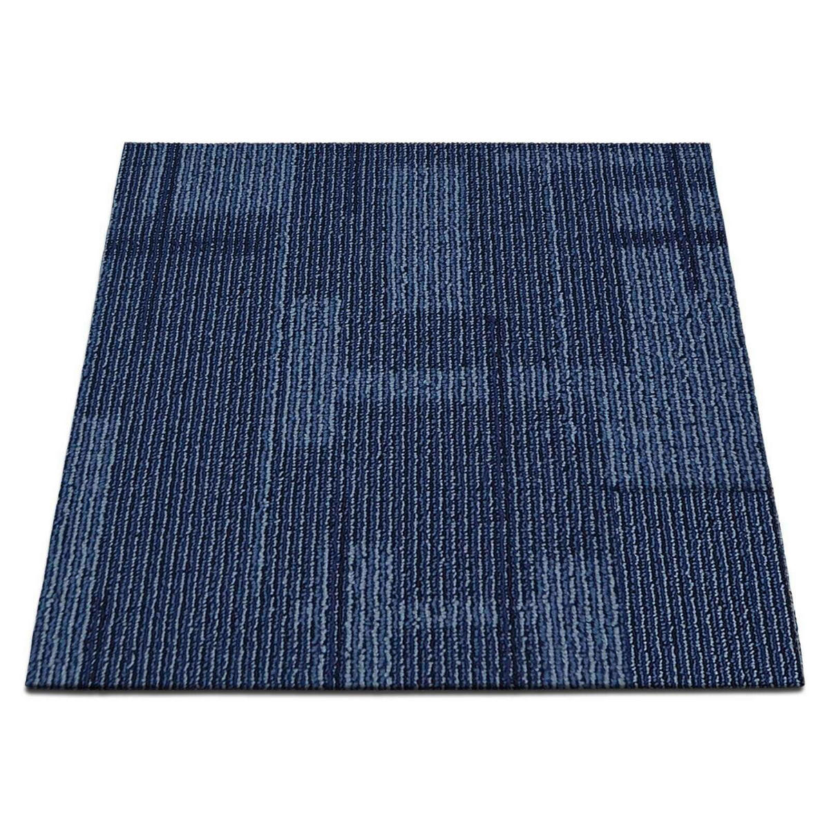 TEPPICHFLIESE - Blau, Basics, Kunststoff/Textil (50/50cm) - Esposa