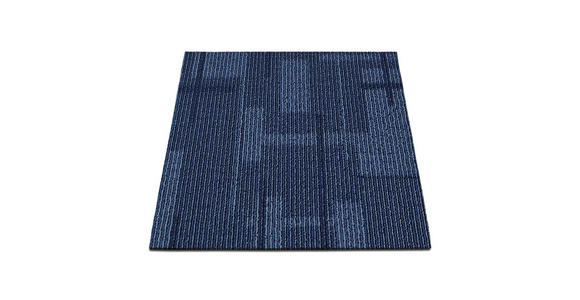 TEPPICHFLIESE - Blau, Basics, Kunststoff/Textil (50/50cm) - Esposa