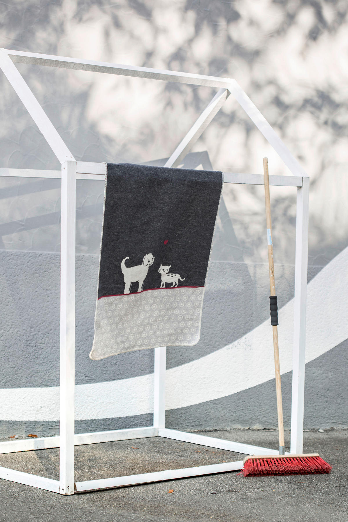 DEKA PRO PSY, bavlna, 70/90 cm - antracitová, Basics, textil (70/90cm) - David Fussenegger