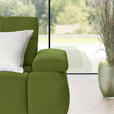 ECKSOFA in Struktur Grün  233/313 cm  - Schwarz/Grün, Design, Kunststoff/Textil (233/313cm) - Emilio Belluti