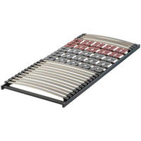 LATTENROST 80/200 cm Birke  - Anthrazit/Hellgrau, Basics, Holz (80/200cm) - Dieter Knoll