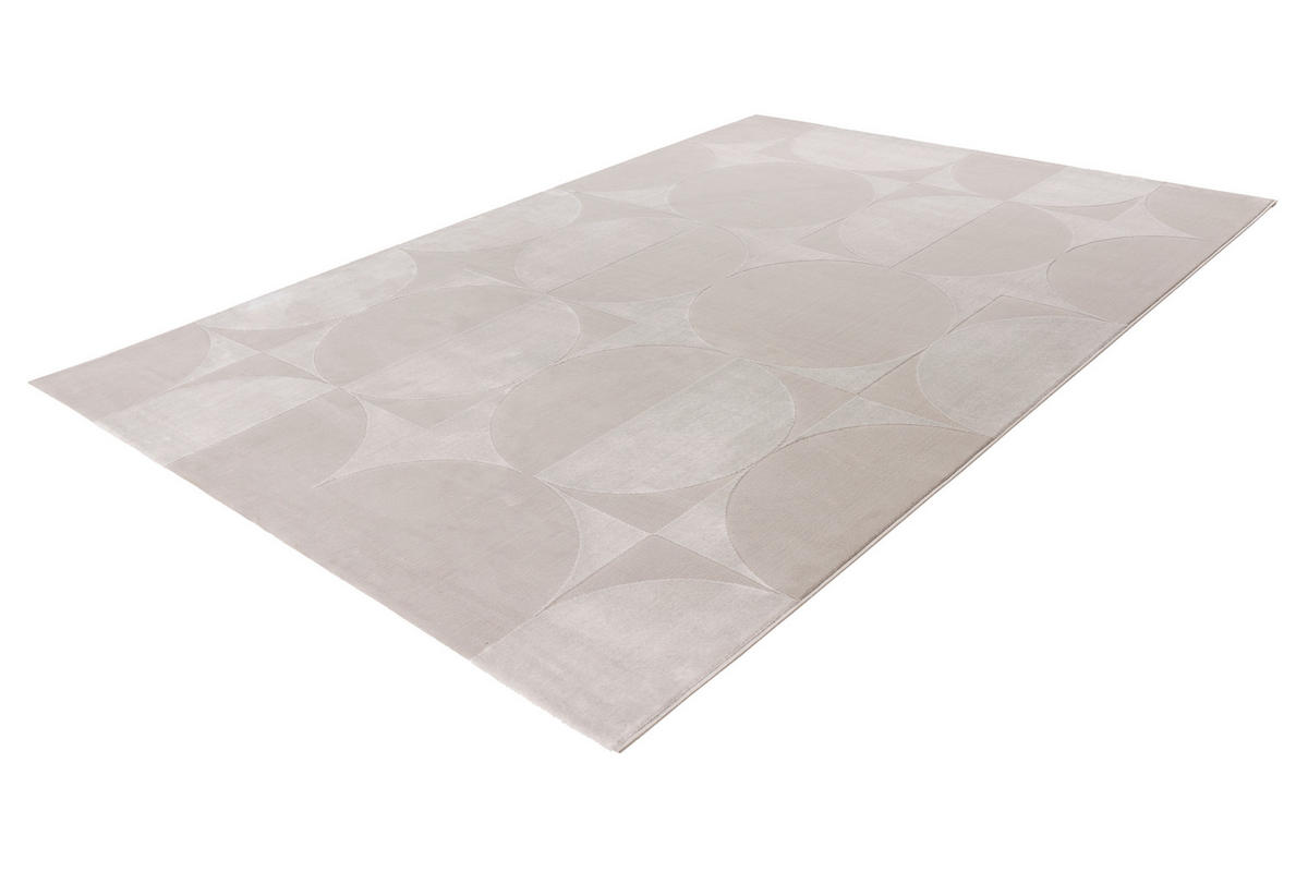 SZŐNYEG   - ezüstszínű, Design, textil (120/170cm)
