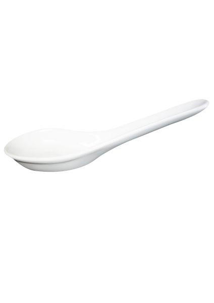 SERVÍROVACIA LYŽICA porcelán keramika  - biela, Basics, keramika (13,5/5/4,5cm) - Novel