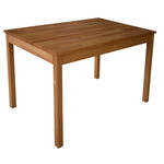 ESSTISCH Buche massiv rechteckig Buchefarben  - Buchefarben, KONVENTIONELL, Holz (110/70/75cm) - Carryhome