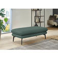 ECKSOFA in Echtleder Opal  310/180 cm  - Opal/Schwarz, Design, Leder/Metall (310/180cm) - Dieter Knoll