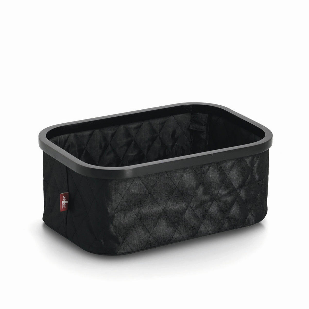 KORBSET  - Schwarz, Basics, Textil (40/40/30cm) - Zeller Present