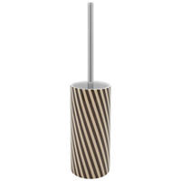 Garnitură De Perie Pentru Wc in metal  plastic   - maro/bej, Basics, ceramică/plastic (8,6/38cm) - Sadena