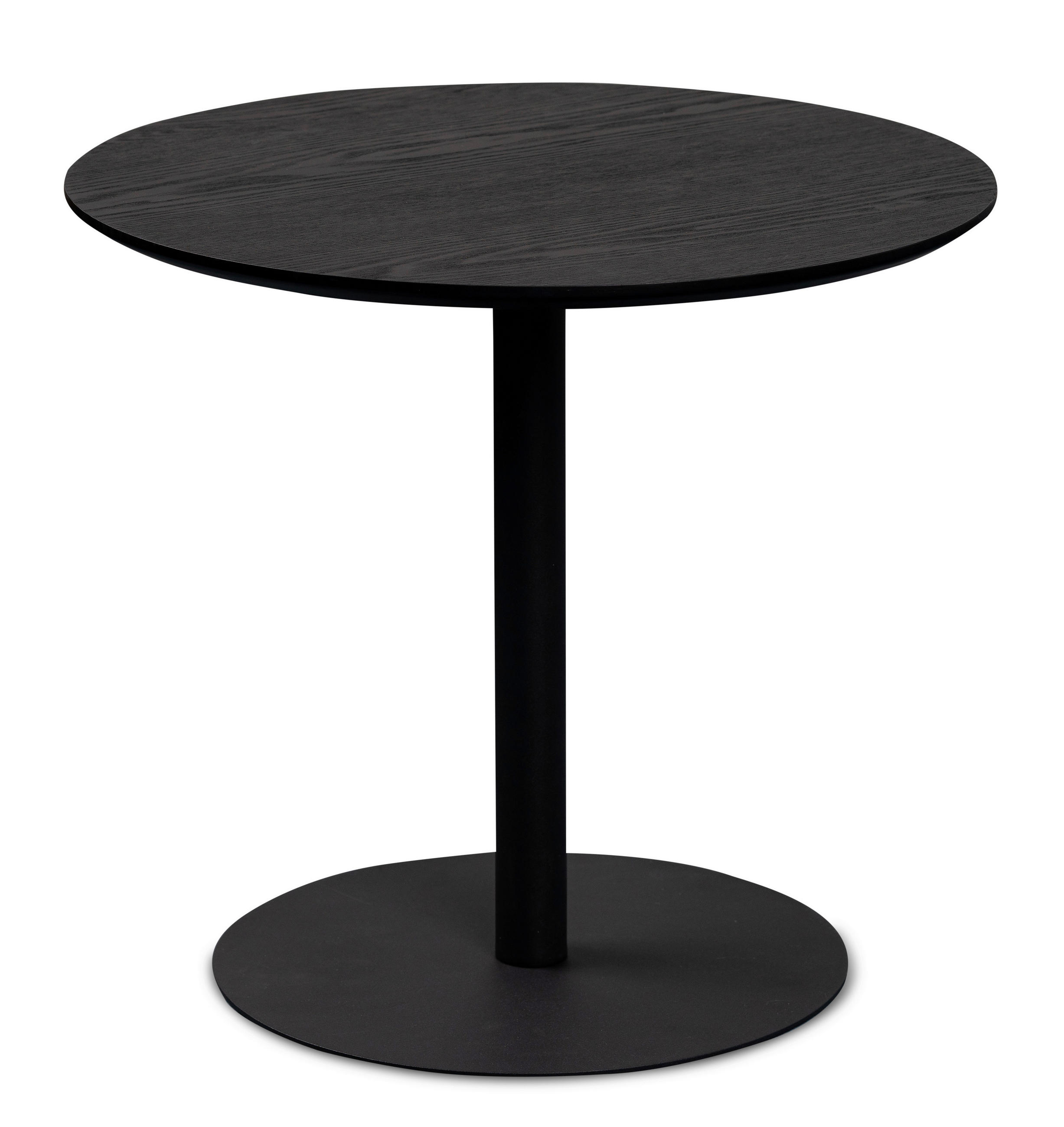 ODKLÁDACÍ STOLEK, černá - černá, Design, kov/kompozitní dřevo (48/48/43cm) - Xora