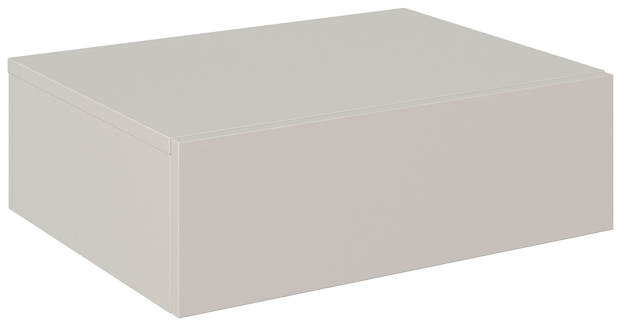 SÄNGBORD i beige  - beige, Design, trämaterial (50/16/40cm) - Hom`in
