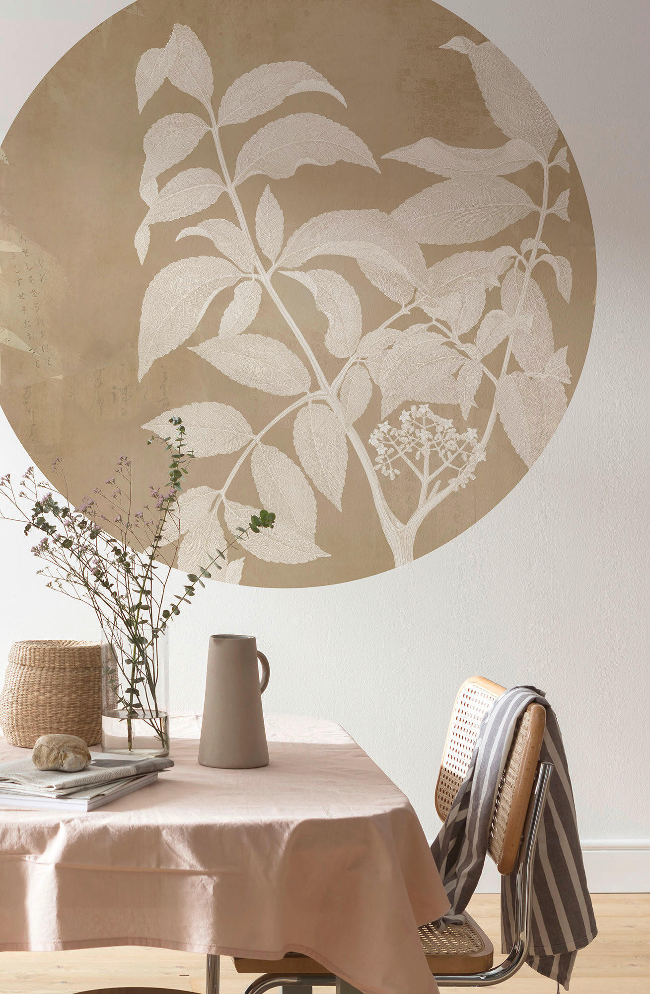 FOTOTAPETE  - Gelb/Braun, Trend (125cm) - Xora
