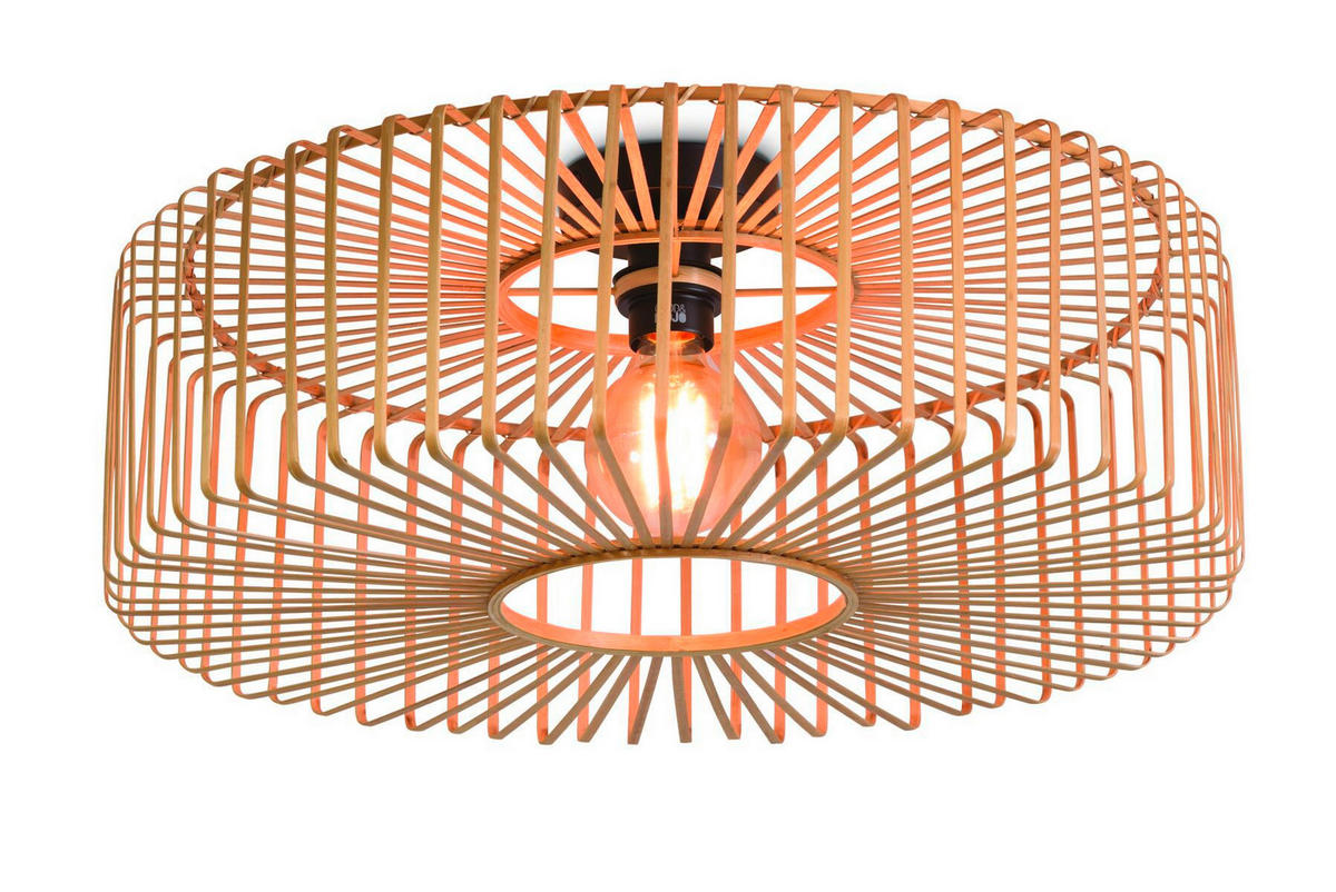 DECKENLEUCHTE GOOD&MOJO  60/20 cm   - Naturfarben, Trend, Holz (60/20cm) - Good & Mojo