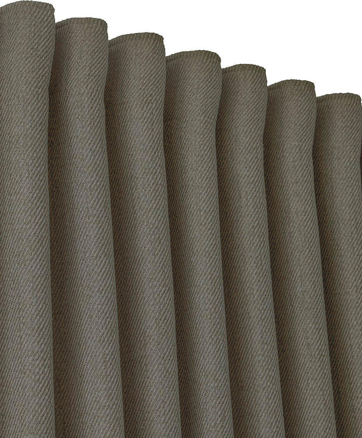FERTIGVORHANG    140/280 cm 2 Stück  - Braun, Basics, Textil (140/280cm) - Svanefors