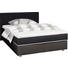 BOXSPRINGBETT 200/200 cm in Braun, Dunkelgrau - Dunkelgrau/Silberfarben, Design, Holz/Textil (200/200cm) - Carryhome BOXSPRINGBETT 200/200 cm in Braun, Dunkelgrau - Dunkelgrau/Silberfarben, Design, Holz/Textil (200/200cm) - Carryhome