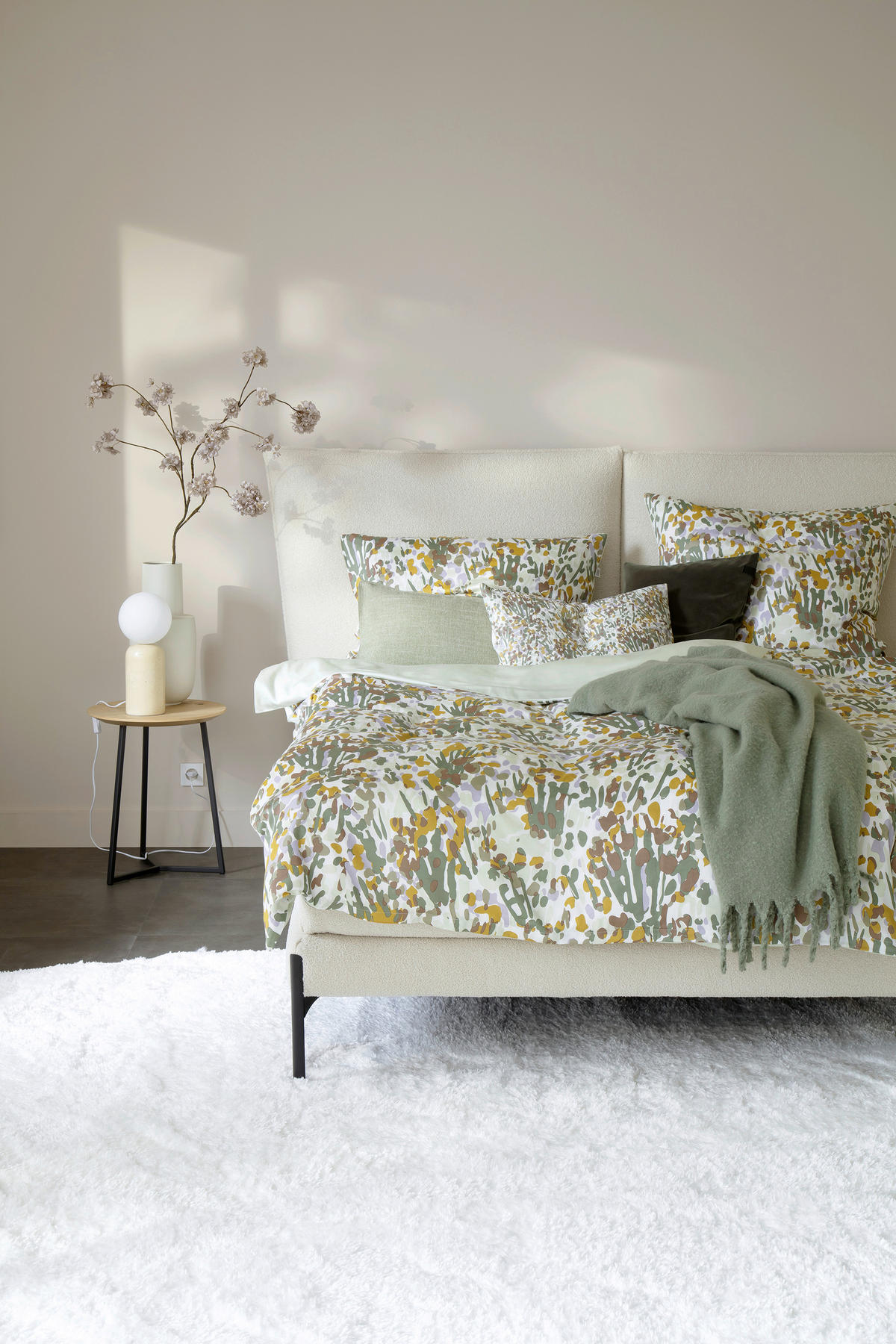 LIZENZBETTWÄSCHE 140/200 cm  - Multicolor/Mintgrün, Basics, Textil (140/200cm) - Schöner Wohnen