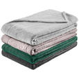 FELLDECKE YUKON 150/200 cm - Anthrazit, Design, Textil (150/200cm) - Novel