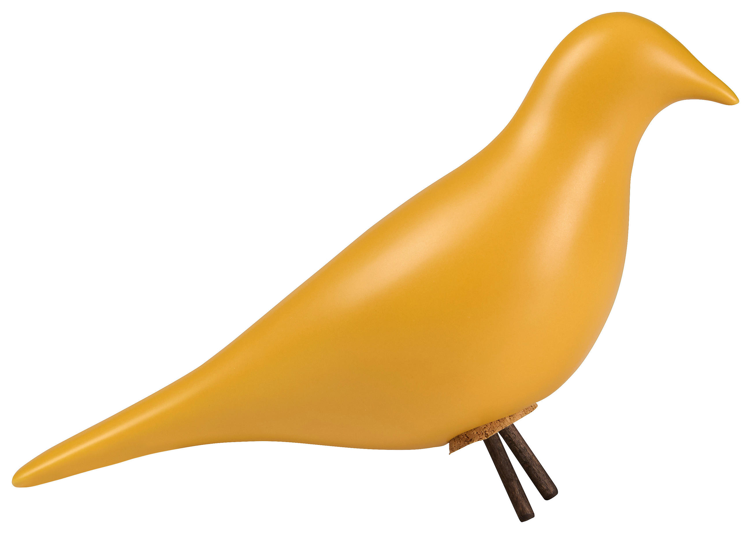 DEKORATIONSFÅGEL - mörkgul, Design, keramik (27/10/18cm) - Ambia Home