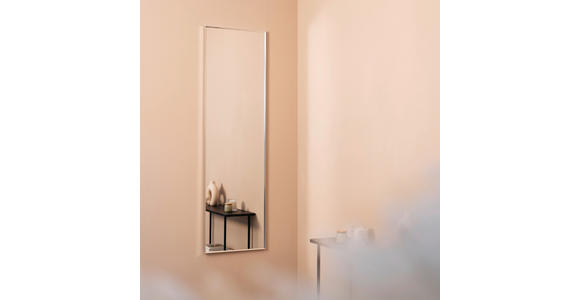 WANDSPIEGEL 41/141/2 cm in rechteckig - Silberfarben/Alufarben, Design, Glas/Metall (41/141/2cm) - Xora