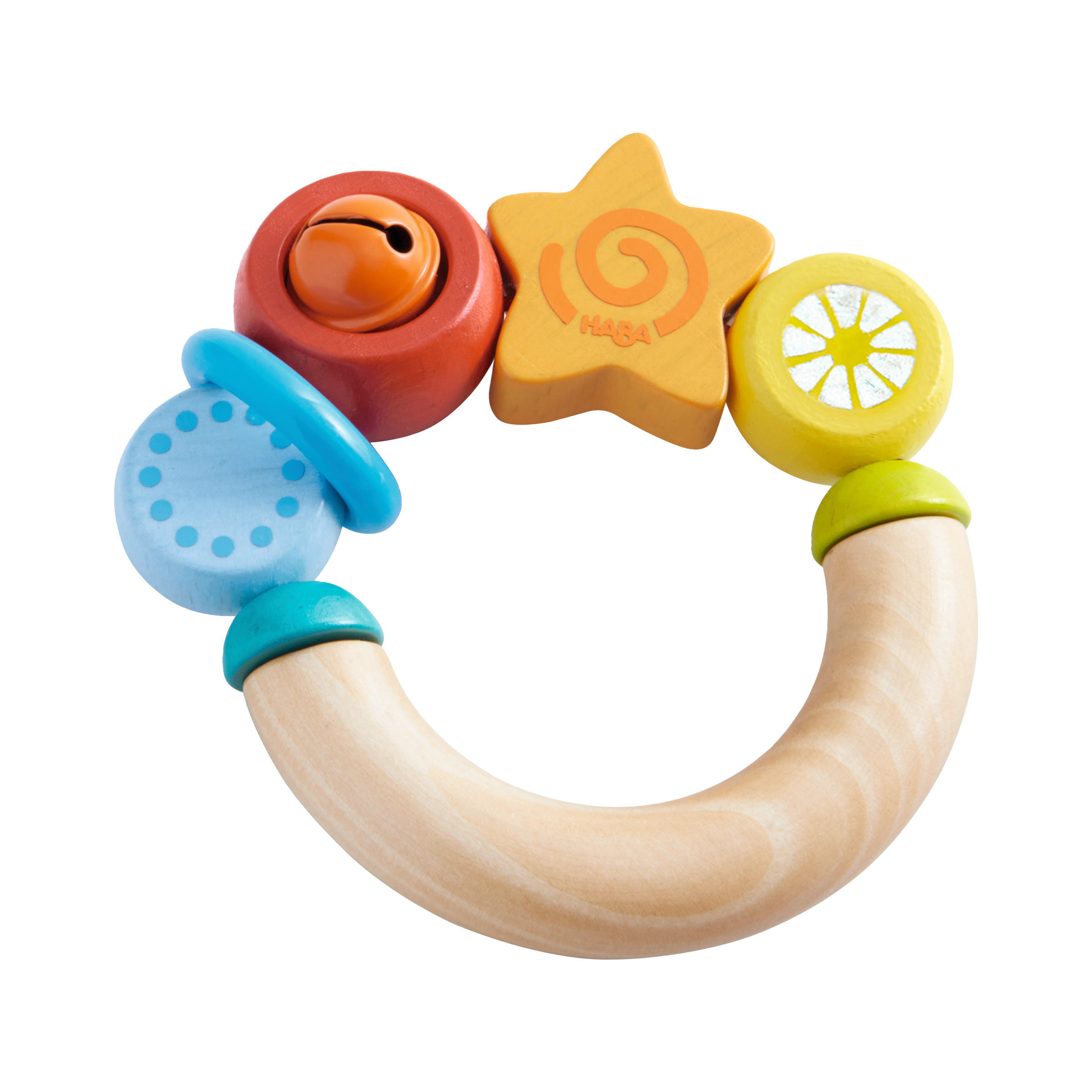 Haba Greifling Mehrfarbig 9.5x3x9.5 cm