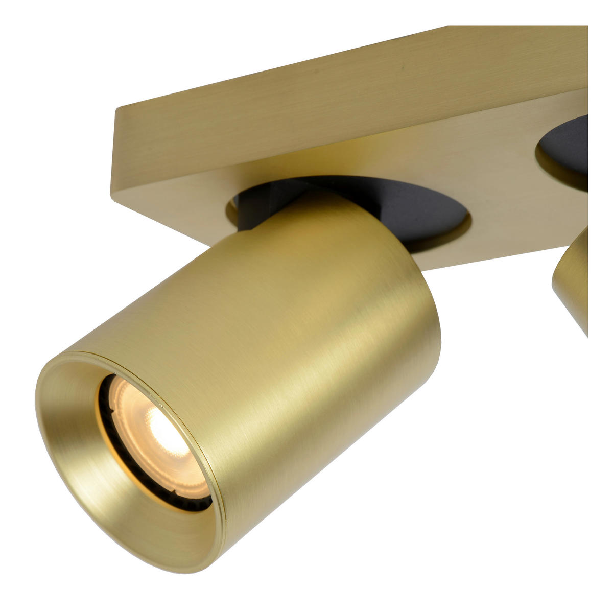 LED-STRAHLER Nigel 20/10/11.5 cm   - Messingfarben, Basics, Metall (20/10/11.5cm) - Lucide