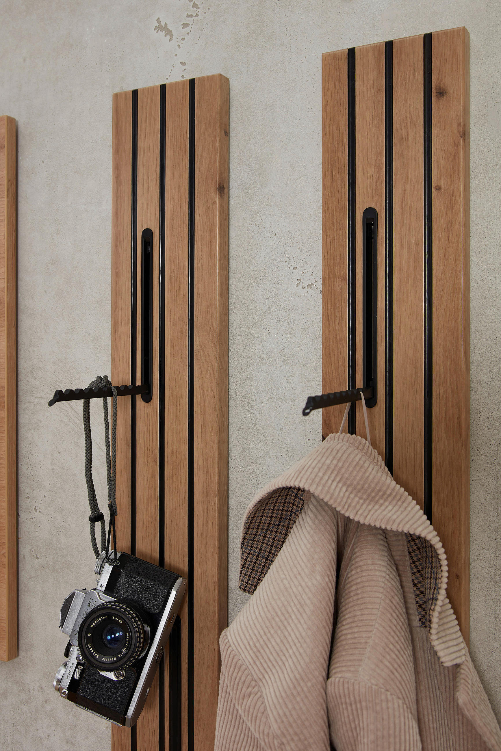 GARDEROBE 5-teilig  in 140/188/37 cm  - Weiß/Eiche Artisan, Design, Holzwerkstoff (140/188/37cm) - Voleo