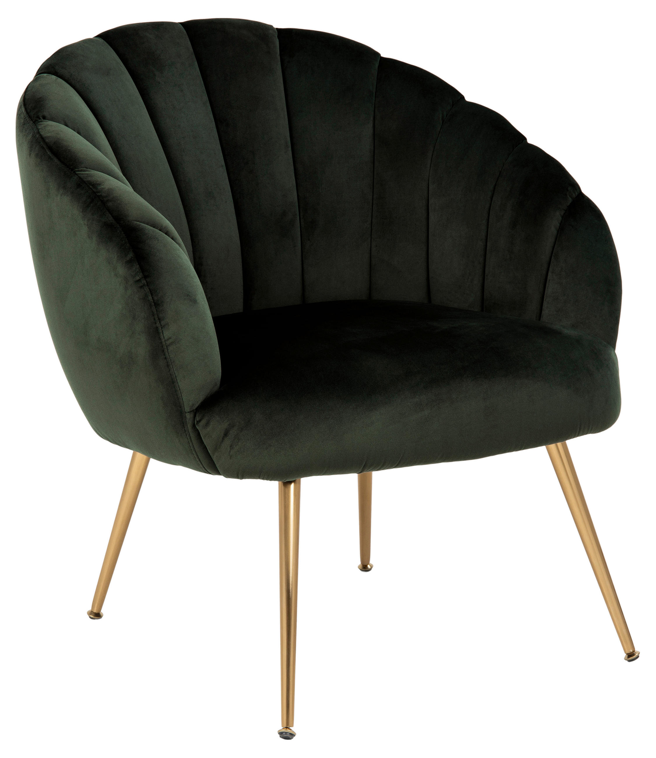 Ambia Home Sessel Dunkelgrün 76x81x76 cm