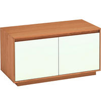 GARDEROBNA KLOP bela, barve hrasta - barve hrasta/bela, Design, leseni material/les (86/45/40cm) - Novel