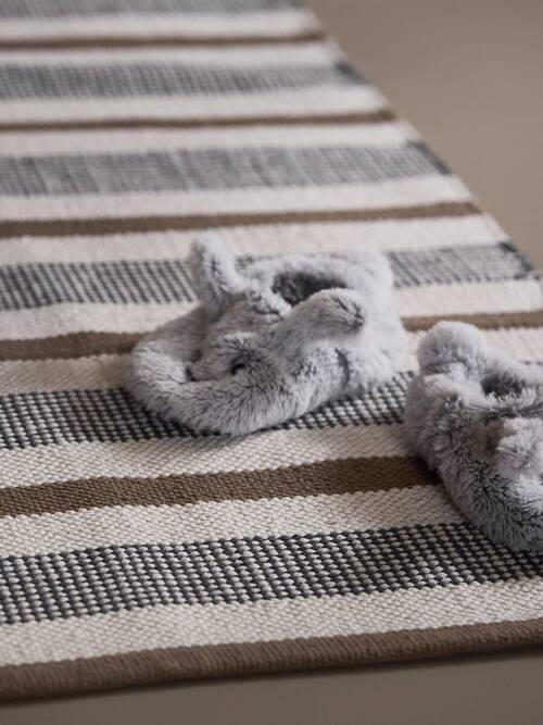 FLACHWEBETEPPICH 170/240 cm Braun  - Braun, Design, Textil (170/240cm) - Svanefors