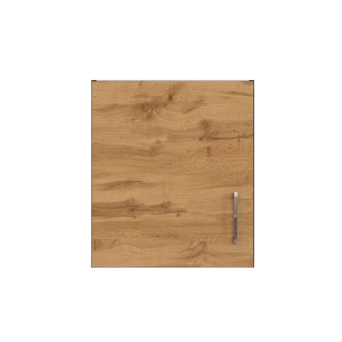 KÜCHENOBERSCHRANK 50/57/34 cm  in Anthrazit, Eiche Wotan  - Chromfarben/Anthrazit, Modern, Holzwerkstoff/Metall (50/57/34cm) - Held