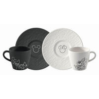 TASSENSET Manufacture Rock Mickey 4-teilig  - Multicolor, Basics, Keramik - Villeroy & Boch