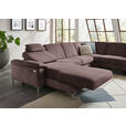 WOHNLANDSCHAFT in Chenille Braun  - Alufarben/Braun, Design, Textil/Metall (170/333/265cm) - Dieter Knoll