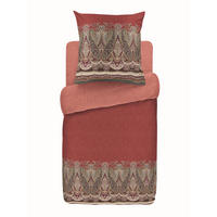 BETTWÄSCHE SABBIONETA 155/220 cm  - Rot, Basics, Textil (155/220cm) - Bassetti