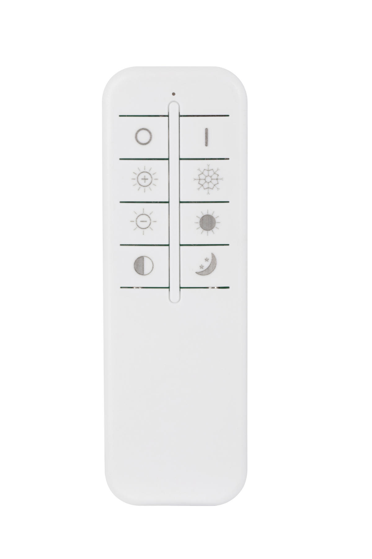 LED-DECKENLEUCHTE Arcalis 45/5,2 cm  - Weiß, Design, Kunststoff/Metall (45/5,2cm) - Novel