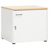MEHRZWECKSCHRANK 67,1/60/60 cm  in Eichefarben  - Eichefarben/Anthrazit, MODERN, Holzwerkstoff/Kunststoff (67,1/60/60cm) - MID.YOU
