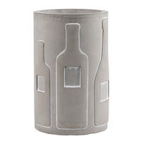 FLASCHENKÜHLER - Design, Stein (13,5/21,5cm) - Räder