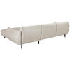 SOFFA i vit  - vit/svart, Design, metall/trä (273/75/162cm) - Best Price