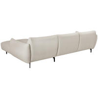 SOFFA i vit  - vit/svart, Design, metall/trä (273/75/162cm) - Best Price